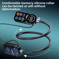 Nouveaux écouteurs tour de cou en ABS avec chipset Jerry pour un ajustement personnalisé, étanches à vie pour affichage numérique et commande vocale