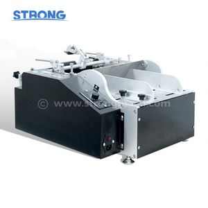Semi Automatic <b>Paste</b> Glue Labeling Machine Cold Adhesive Labeler for Glass Bottle Wine Bottle and Food Can Jars - Product Image 1