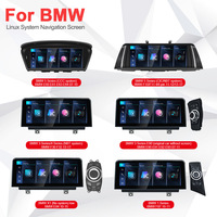Vente d'usine - Lecteur multimédia automobile Android/Linux 10,25 pouces avec GPS intégré, carte SD et autoradio pour BMW E60 2005-2011