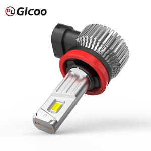 Phares LED Tricolores 3000K 4300K 6000K Mini Taille H8 H9 H11 9005 HB3 9006 HB4 Ampoule LED Auto 12V 24V Plug and Play Feux Antibrouillard - Product Image 5