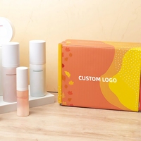 Nouvelle conception 2026 : Coffret cadeau pour produits de soin, boîte d'expédition pliable en carton ondulé avec impression personnalisée pour emballage cosmétique