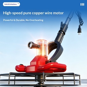 Nouvelle conception de ponceuse à batterie au lithium pour surfaces en béton, truelle électrique portative pour le lissage des murs, machine à plâtrer plus rapide - Product Image 2