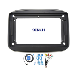 Cadre d'autoradio avec GPS pour <span class=keywords><strong>Fiat</strong></span> Mobi 2016-2022, incluant câble RCA et faisceau de câblage pour tableau de bord, garantie 1 an - Product Image 1