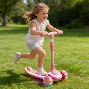Trottinette pour enfants pliable avec musique, lumières LED, exercice en plein air, activités pour enfants, trottinette de <span class=keywords><strong>sport</strong></span> - Product Image 3
