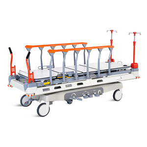 SKB041-14 सैकंग डबल हाइड्रोलिक सिस्टम 5 फ़ंक्शन एक्स-रे चिकित्सा आपातकालीन रोगी परिवहन ट्रॉली - Product Image 1