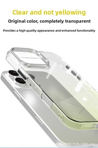 <span class=keywords><strong>Coque</strong></span> de protection antichoc Pro Gradient Crystal Ins Style avec boutons souples en TPU sur 4 côtés et <span class=keywords><strong>coque</strong></span> intégrale en PC, design anti-chute - Product Image 5
