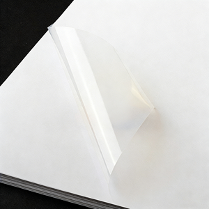 Étiquettes autocollantes transparentes imprimables à jet d'encre en PP - <span class=keywords><strong>Papier</strong></span> autocollant transparent résistant aux déchirures et à séchage rapide pour les supermarchés et les épiceries - Product Image 1