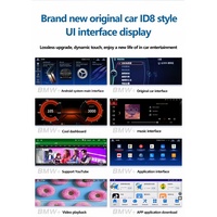 Autoradio Android 15,5 pouces avec écran tactile, processeur Qualcomm 8 cœurs pour BMW X3 F25 X4 F26 2010-2019, système CarPlay sans fil, navigation GPS