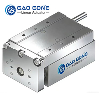 GAOGONG GCA2 Actionneurs linéaires électriques miniatures à servomoteur avec encodeur absolu haute rigidité, positionnement répété de 0,001 mm pour l'automatisation 1