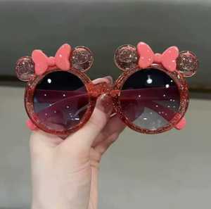 Wholesale Versatile Crystal Bow Cartoon <b>Sunglasses</b> for Kids <b>Cute</b> and Trendy Baby Fashion by Manufacturer - Product Image 2
