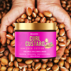 Shea Butter Curl Flan Hair Styling Gel de <span class=keywords><strong>rizos</strong></span> definidos <span class=keywords><strong>hidratados</strong></span> para cabello africano natural - Product Image 2