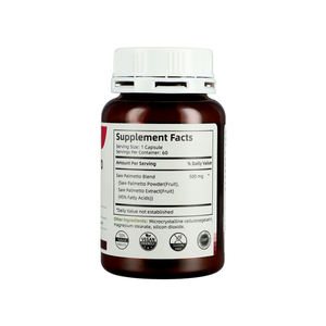 Extractos personalizados de Saw Palmetto que favorecen la salud de la próstata y el sistema urinario. Saw Palmetto 60 cápsulas. - Product Image 5