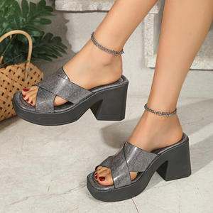 Sandalias de Plataforma con Tira en T, Estilo Coreano 2026, para Mujer, Gruesas, Ultra Altas, Casuales, para Invierno, Verano, Uso Diario, Aumentan la Estatura, Talla Grande - Product Image 6