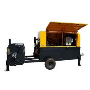 LF20D diesel power lightweight CLC block foam concrete mixer machine