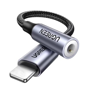 <span class=keywords><strong>สาย</strong></span>เคเบิล <span class=keywords><strong>UGREEN</strong></span> MFi IOS เป็น <span class=keywords><strong>3.5</strong></span> มม. แจ็ค <span class=keywords><strong>AUX</strong></span> สำหรับหูฟัง <span class=keywords><strong>3.5</strong></span> มม. อะแดปเตอร์เสียง ตัวแยกสัญญาณเสียง แจ็ค <span class=keywords><strong>AUX</strong></span> ดองเกิล สำหรับ iPhone 16 15 - Product Image 1