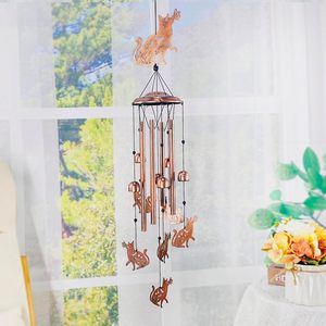 kitty Wind Chimes Outdoor Giraffe Gifts for Women/Men/Mom/Wife/Grandma Birthday Gifts Memorial Gift Metal <b>WindChime</b> - Product Image 6