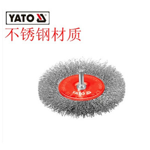 แปรงดิสก์ยาโตะ 1 นิ้ว แปรงลวดสแตนเลสสำหรับขจัดสนิม อุปกรณ์เครื่องมือ - Product Image 1