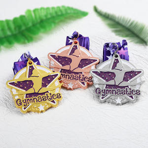 Metallo personalizzato a buon mercato <span class=keywords><strong>Usa</strong></span> oro ritmico ginnastica artistica medaglie - Product Image 1