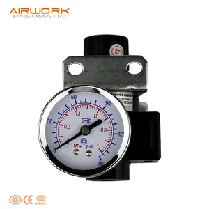 Compressor de pressão de ar pneumático tipo airtac, regulador de br2000 ar2000