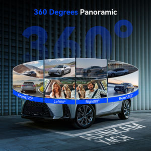 ADINKAM Enregistreur vidéo de voiture 4 canaux 2.5K+1080P avec caméra arrière, contrôle Wifi via application, vision nocturne supérieure, capteur G, écran IPS 3.0 pouces - Product Image 4