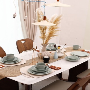 ชุดเครื่องครัวหรูหรา ชุดเครื่องครัวพอร์ซเลนสุดหรู ชุดเครื่องครัวพอร์ซเลนสีขาว ชุดอาหารค่ำสำหรับข้าว - Product Image 2