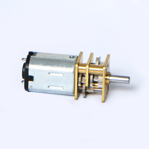 มอเตอร์เกียร์ N20 DC 3V 3.7V 5V 6V เกียร์โลหะ 15-500 รอบต่อนาที แบบยึดหน้าแปลน มอเตอร์แม่เหล็กถาวรแบบแปรงถ่าน - Product Image 3
