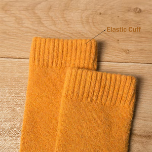 <span class=keywords><strong>Calze</strong></span> al Ginocchio Ultra Spesse 10% Lana per Donna, Logo Personalizzato, <span class=keywords><strong>Calze</strong></span> <span class=keywords><strong>Termiche</strong></span> in Cashmere per Ragazze, <span class=keywords><strong>Calze</strong></span> Lunghe Invernali - Product Image 4