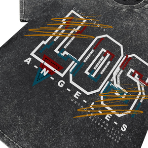 Camisetas de Hombre Oversize con Lavado Ácido y Estampado DTG, Ropa Urbana Personalizada, Camisetas de Algodón Transpirables - Product Image 5