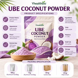 Poudre instantanée d'ube et <span class=keywords><strong>de</strong></span> noix <span class=keywords><strong>de</strong></span> coco, poudre fine violet clair pour la production <span class=keywords><strong>de</strong></span> bubble tea, <span class=keywords><strong>de</strong></span> lattes, <span class=keywords><strong>de</strong></span> smoothies et <span class=keywords><strong>de</strong></span> boissons froides - Product Image 2