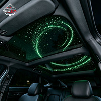 Film LED RGB Ciel Étoilé, Contrôle par APP, Lumière Étoilée LED RGB, Activée par le Son, Effet Étoile Filante Scintillante, Lumière Ambiante, Adaptation Universelle