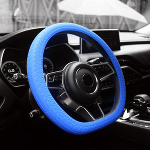<span class=keywords><strong>Funda</strong></span> <span class=keywords><strong>protectora</strong></span> de silicona <span class=keywords><strong>para</strong></span> <span class=keywords><strong>volante</strong></span> de coche, accesorios decorativos <span class=keywords><strong>para</strong></span> Interior, color morado, 14 pulgadas - Product Image 4
