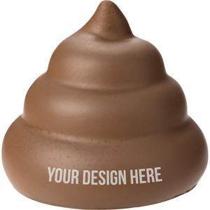 Pelota Antiestrés Promocional con Diseño de Caca y Logotipo Personalizado - Color y Forma Personalizables, Material de PU - Product Image 3