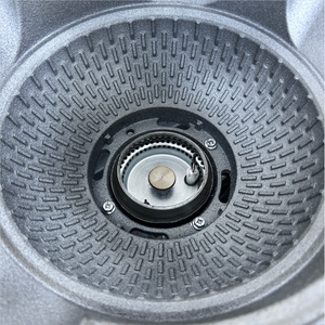 Novo Design Baixa Pressão Duplo Queimador De Aço Inoxidável Duplo Wok Queimador De Fogão A Gás com Sopa Pote - Product Image 5