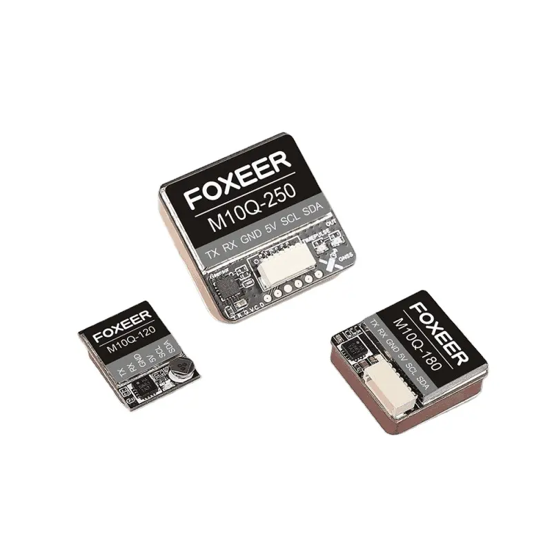 Foxeer M10Q 120/180/250 GPS 5883 terbaru kompas dua protokol Nela/U BL0X antena keramik FPV balap jarak jauh UAV GNSS