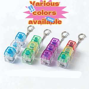 พวงกุญแจขายส่งแบบทนทานและพวงกุญแจน้ำหนักเบา พวงกุญแจเรืองแสง ของเล่นฟิดเจ็ตสำหรับบรรเทาความวิตกกังวล ของขวัญ - Product Image 2