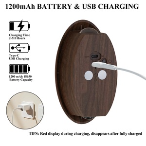 Modern LED Magnetic Wall Lamp Human Body <b>Sensor</b> <b>Light</b> USB Rechargeable Night <b>Light</b> for Living Room Bedside Staircase - Product Image 5