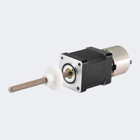 Moteur pas à pas linéaire PrimoPal Nema14 OEM pour axe industriel, routeur CNC, actionneur linéaire externe pour machines à café