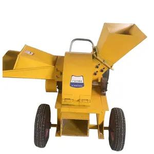 Wood Branch Grinder Wood Crusher Bamboo Chipper For Sawdust Making Machine
