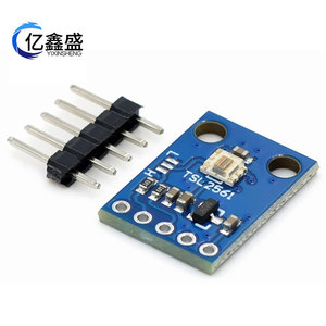 Módulo de Sensor de Luz TSL2561, Interfaz I2C, 3.3V, Pin de Cabezal SMD, Optoelectrónica - Product Image 2