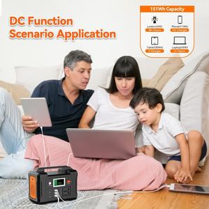 بنك طاقة محمول لتخزين الطاقة بقدرة 200 واط، بطارية ليثيوم أيون، MPPT، منفذ RV، جهد 220 فولت، طاقة طوارئ منزلية - Product Image 5