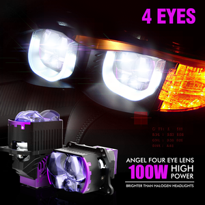 <span class=keywords><strong>Projecteur</strong></span> carré ONELUX de 3 pouces, 12V <span class=keywords><strong>100W</strong></span>, avec lentille <span class=keywords><strong>LED</strong></span> universelle pour la mise à niveau des feux de voiture - Product Image 2