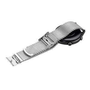 Correa de Reloj con Doble Hebilla de Seguridad para Relojes Inteligentes Samsung, <span class=keywords><strong>Huawei</strong></span>, Xiaomi y Relojes Tradicionales, Correas de Acero Inoxidable de 22 mm - Product Image 4