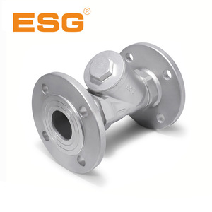 ตัวกรองแบบหน้าแปลนชนิด Y ESG สแตนเลส DN15 ถึง DN80 สำหรับอุตสาหกรรมน้ำและเคมี - Product Image 1