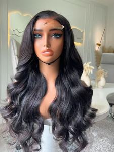 วิกผมลอนแบบลอนหลวมวิกผมแท้200ลูกไม้แบบไม่มีกาวหนาแน่นโปร่งใสระดับ HD วิกผมมนุษย์ปิดด้านหน้า - Product Image 2