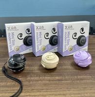 AliSelect X28 Écouteurs sans fil portables mini à clip d'oreille HiFi, suppression du bruit ENC, TWS, casque à clip d'oreille ouvert BT