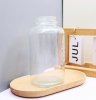 Flacon pompe en verre de 400 ml pour savon liquide, avec emballage cosmétique de luxe