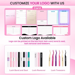 Ciglia a Ciuffi Personalizzate Sulv con Logo DIY, Estensioni di Ciglia Voluminose con Etichetta Privata, Vendita all'Ingrosso - Product Image 5
