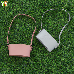 Popular Taiwanese seller: <b>Large</b>-capacity water bottle sleeve, handle/bag suitable for 830ml <b>cups</b>, leather sleeve for milk tea - Product Image 3
