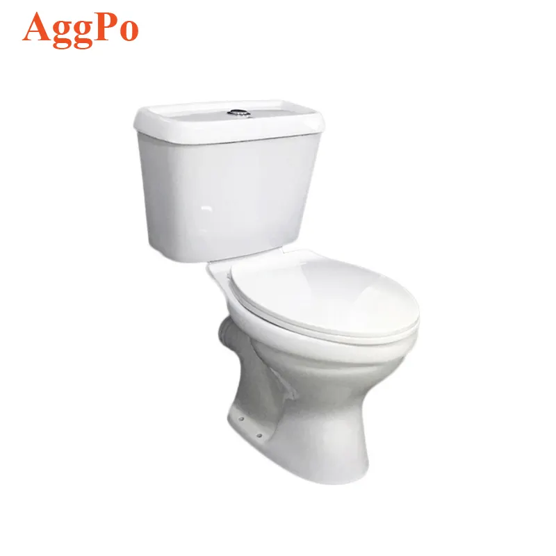 Комплект из двух предметов керамики унитаз, Современная Западная ванная комната с высокой влажностью 2 шт Туалет s-планка унитаз
