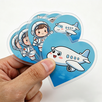 Pegatinas de Vinilo Transparentes Personalizadas con Corte de Contorno, Adhesivo Fuerte, Resistentes al Agua, para Decoración Divertida